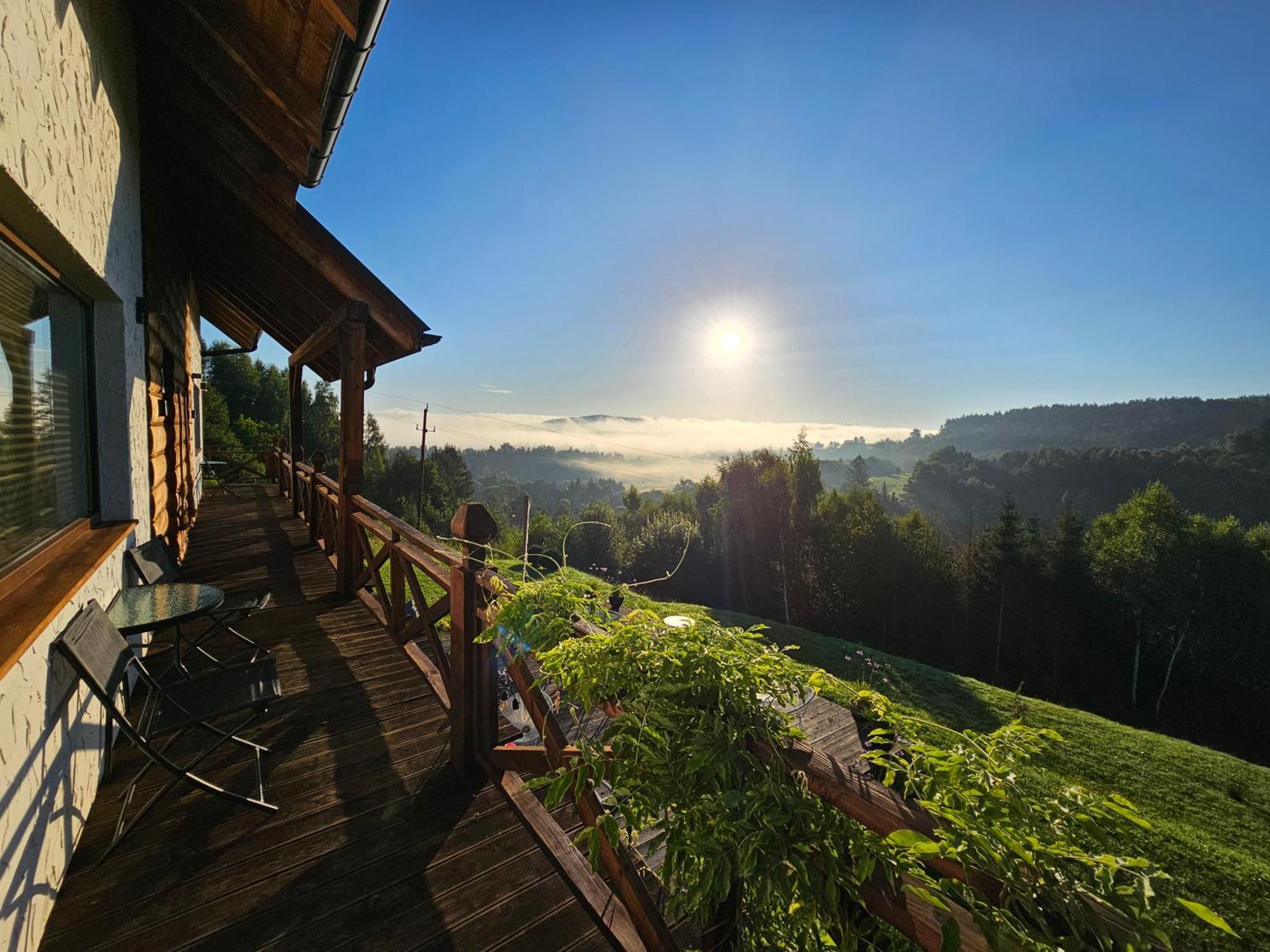 Chata W Bieszczadzie Apartamenty I Domki Z Sauna Bieszczady Polanczyk Exterior photo