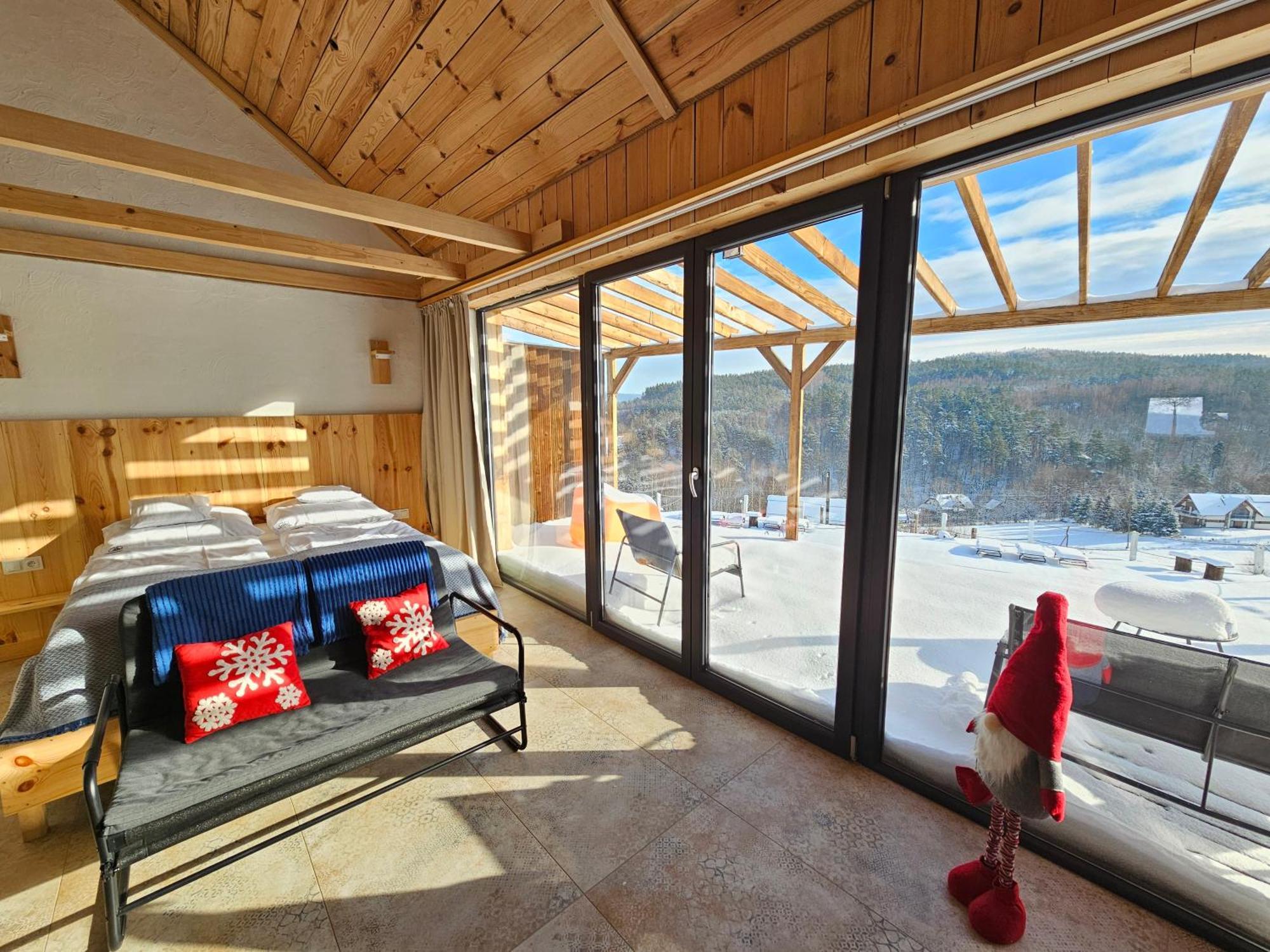 Chata W Bieszczadzie Apartamenty I Domki Z Sauna Bieszczady Polanczyk Exterior photo