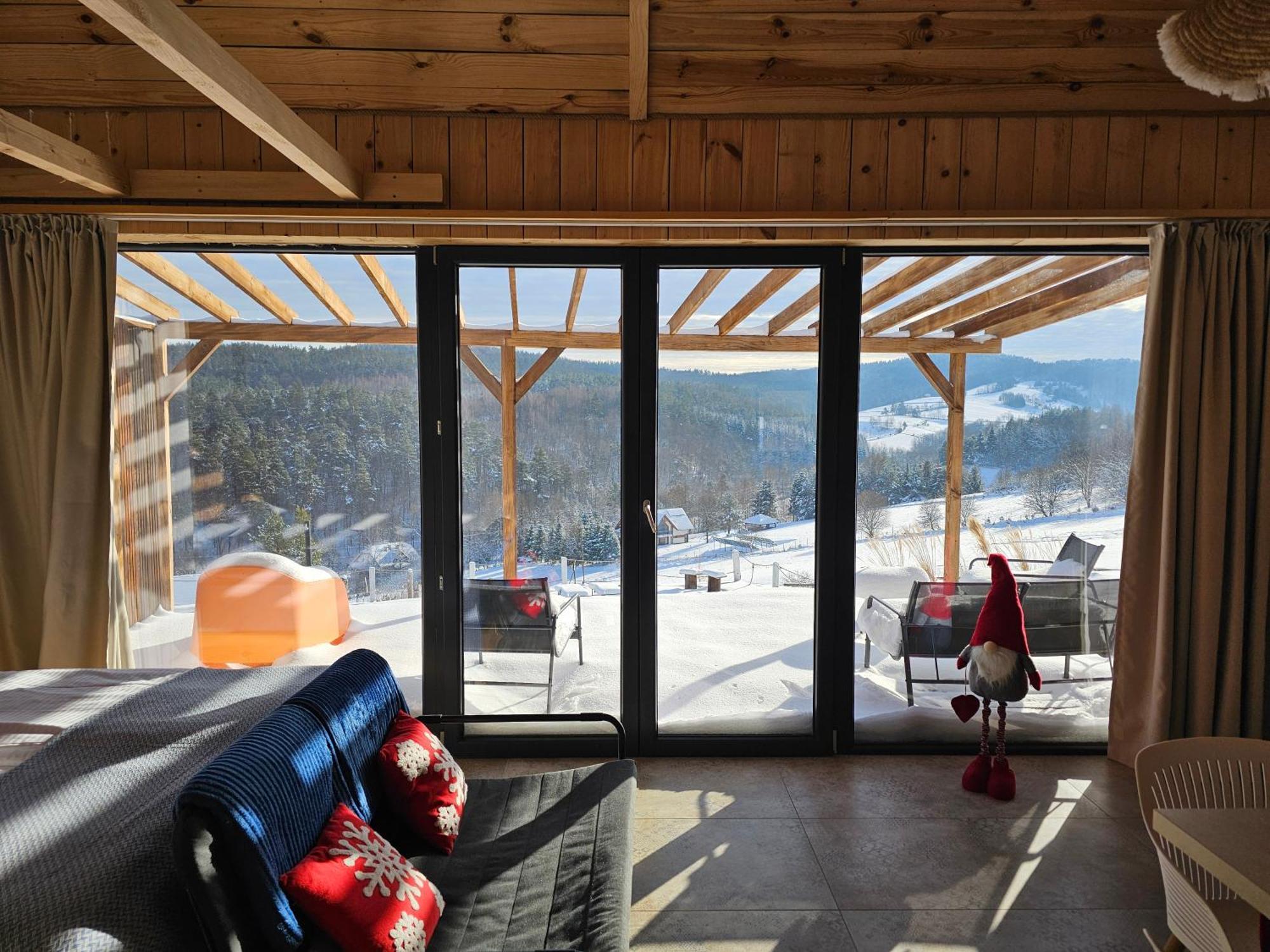 Chata W Bieszczadzie Apartamenty I Domki Z Sauna Bieszczady Polanczyk Exterior photo
