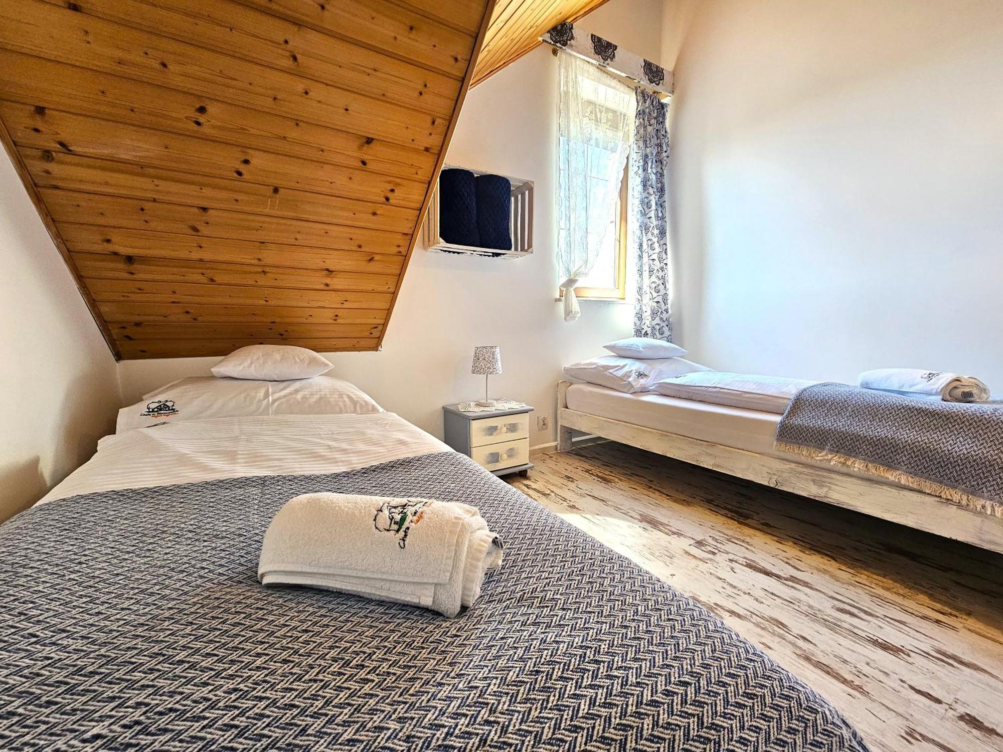 Chata W Bieszczadzie Apartamenty I Domki Z Sauna Bieszczady Polanczyk Exterior photo